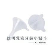 分裝瓶用 酒精漏斗 香水分裝 化妝水分裝 迷你分裝漏斗 透明 小漏斗 塑料漏斗 漏斗 玻璃分裝瓶專用_B030