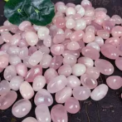 雨花石 天然粉水晶 粉色鵝卵石 小石頭 多肉鋪面裝飾石 花盆 水培 魚缸裝飾石頭 小石頭 小石子