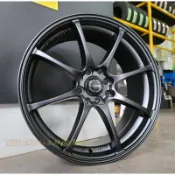 土城輪胎王 DG RS 17吋鋁圈 平光黑 4/100 4/114.3 FIT KICKS