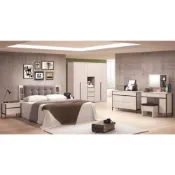 (店+)【新荷傢俱工場】26W 083 韋克原切橡木5尺床頭 6尺床頭 床頭櫃 鏡台 化妝台 斗櫃 六斗櫃 房間組 雙人床 斗櫃