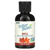【iHerb】NOW Foods, 更好的甜葉菊，零卡路里液態甜味劑，楓糖漿，2液體盎司（59毫升）