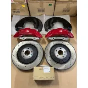 奧迪德國原廠S6 S7 SQ8 9N六活塞前煞車卡鉗套裝總成