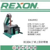 【真好工具】力山 B130A 1“桌上型砂帶機