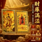 台灣出貨 十二生肖守護神 合金材質卡片 財庫符咒背書 手機背貼配件 道教文化收藏 本命年真武大帝 文財神比干 關聖帝君