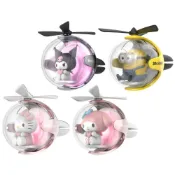 (店+)【SANRIO 三麗鷗】三麗鷗 飛機香薰 香水 車載 香薰 車香 直升機 車用 薰香器 車用香水 汽車香薰 冷氣出風口香水 生日 禮物 送禮