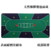 德州撲克桌布 科技布材質 德州撲克桌墊 桌布【POKO現貨+送收納袋】底部橡膠防滑 骰寶射龍門 21點 滑鼠墊(可批發)