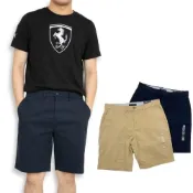 (店+)【TOMMY HILFIGER】剩深藍 36 40腰 彈性 休閒短褲 Tommy Hilfiger THFLEX 短褲 湯米 #8941