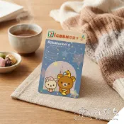 (新品)拉拉熊 晚安風 icash悠遊卡 悠遊卡 晚安 懶熊，愛好與收藏品 〉 收藏品 〉 其他，WBR0603