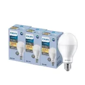 【Philips 飛利浦】15.2W LED 超省電燈泡3000K/4000K/6500K 3入(PL27N/PL28N/PL29N)