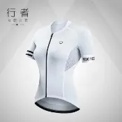 【MONTON】行者白色女款短上衣(女款自行車服飾/短袖車衣/自行車衣/零碼)