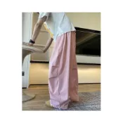 (店+)26新款多巴胺條紋設計感百搭寬鬆休閒褲B315-K25558