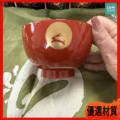 會津塗 金蒔繪 日本漆器 飯碗 蓋碗 高足碗 美耐皿碗 防燙隔熱 湯碗 日式碗盤 日本製質感餐具 復古古早碗抹茶碗碗盤組