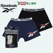 愛買線上購物 Reebok 01舒柔寬鬆平口褲M-2L 排汗快乾 舒適透氣 四角褲 男內褲【愛買】