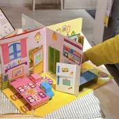 巧虎立體屋兒童遊戲屋過家家玩具角色扮演親子互動幼兒早教玩具