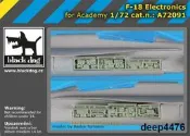 BDOA72091 F-18C戰鬥機航電艙細節1/72樹脂拼裝模型配愛德美