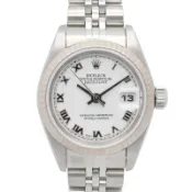 【DOKODEMO】【二手】勞力士ROLEX腕錶 Datejust F 序號 79174 WH/RO K18WG（白K金）不銹鋼 Datejust F 序號女二手 A