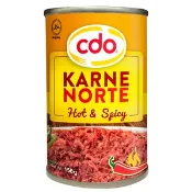【Eileen小舖】菲律賓 cdo Karne Norte Hot & Spicy 鹹牛肉辣味 150g 罐頭 即食品