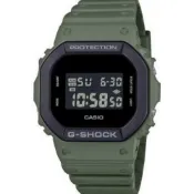 【G-SHOCK】街頭軍事系列軍綠色腕錶  DW-5610UU-3D 43.8mm 現代鐘錶