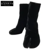 【DOKODEMO】Maison Margiela 【成色極佳】22 S39WU0099 S48433 900 TABI 天鵝絨分趾靴 37【二手】