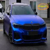 【臺灣現貨】2022款超亞克萊茵藍 啞面電鍍藍 陶瓷深海藍汽車車身貼膜改色膜