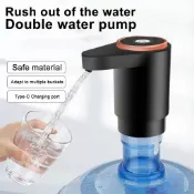 洛陽牡丹 AMZ OZ 雙泵雙頭抽水器自動上水器桶裝水電動抽水器雙泵抽水機抽水泵 雙出水口