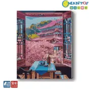 Manto DIY數字油畫  [春光明媚] 蝦皮店到店取貨 台灣MIT畫布套組 風景藝術 成人畫畫 生日禮物 免運優惠