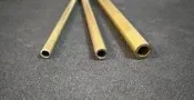 黃銅空心圓管 黃銅管 黃銅空心管 直徑 3mm 4mm 5mm 每支約20公分左右 黃銅棒