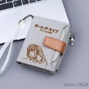 約會大作戰週邊時崎狂三衕人日式零錢包日係錢包二次元學生版皮夾