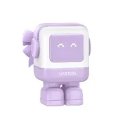 【綠聯】小機器人 65W 2C1A GaN氮化鎵充電器 粉紫色(快充頭/充電頭/PD/PPS/QC協議)