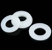 M3*8*1mm 尼龍平墊片 白色 絕緣塑料薄墊片 墊圈-100入/包(含稅)【佑齊企業 iCmore】