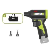 【WORX 威克士】12V 吹塵槍 WU094.9(空氣吹塵槍 空機版 無線除塵神器 2電1充 1電1充 都可選)