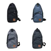 (店+)【SPYWALK】SPYWALK 尼龍休閒兩用胸包 小後背包 防潑水不脫皮材質 男用包 單肩胸包 側背包 胸包 單肩（現貨）