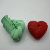 立體愛心螺旋榫卯拼圖 3D 打印心形拆解解鎖積木成人解壓玩具