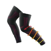 (店+)【AREXSPORT】壓縮全腿套 登山腿套 馬拉松腿套 萊卡運動腿套 加大壓力腿套 專業馬拉松 護膝腿套 護腳套 護膝套 運動腿套(萊卡機能纖維 台灣製)