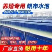 ⚡限時破價⚡ 帆布魚池刀颳布特厚超厚防水篷布小龍蝦養殖池魚池螞蝗水蛭水箱蓄 EDS6S‘