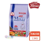 蝦幣回饋【莫比Mobby】挑嘴貓專用配方 雞肉+米 1.5KG/3KG/7.5KG 成貓 猫飼料 貓乾糧 毛貓寵