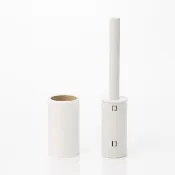 【MUJI 無印良品】掃除系列/衣物用清潔滾輪 約寬6*深6*高21cm