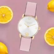 COACH Elliot 愛心C字女錶 手錶手鍊套組 開學換新季 送禮推薦-28mm CO14000137