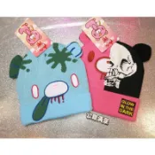Gloomy Bear 暴力熊 兩款 粉紅 / 水藍 陰陽帽 毛帽 針織帽 公雞漢堡