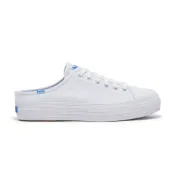 【毒】Keds TRIPLE KICK 經典厚底綁帶穆勒鞋 冰川白 9232W133502