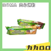 (店+)ROMA 夾心餅乾 巧克力 花生 108G 餅乾 零食 出遊適合 休閒零食 下午茶點 點心 可口 印尼餅乾 KFD55