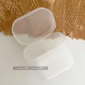 MUJI 無印良品 PP化妝盒/棉棒用/附蓋 收納盒 小物盒 空盒