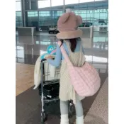 👜奇怪的包💼 韓系小衆百搭褶皺雲朵包 大容量菱格餃子包 簡約時尚通勤單肩斜挎包  側背包 斜挎包 單肩包 水餃包 