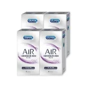 【Durex 杜蕾斯】AIR輕薄幻隱潤滑裝保險套8入x4(共32入-避孕套/衛生套/極致輕薄系列)