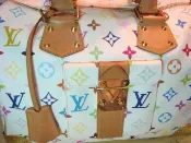 LV手提包 波士頓包 白彩包 村上隆包 鎖頭包 真品 近新品