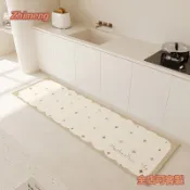 【織夢樂室】客製 厨房地墊 珪藻土軟地墊 吸水地墊 防滑耐髒腳墊 脚踏墊 長條脚墊 矽藻土地墊 易打理地毯地墊