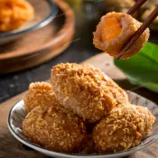 【澎湖明興】蛋黃芋丸500g±15％(12顆入)