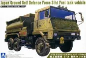 AOSHIMA  1/72 日本陸上自衛隊3噸半油罐車燃料車 00795