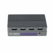 心靈避風港 【4K60Hz超薄】HDMI切換器 5進1出 訊號切換器 螢幕切換器 電視盒切換器 支援HDR10 鋁合金散熱 免電源 隨插即用 家庭劇院必備