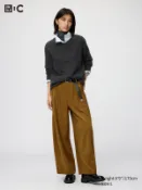 【UNIQLO】女裝/男女適穿 燈芯絨氣球褲 487851